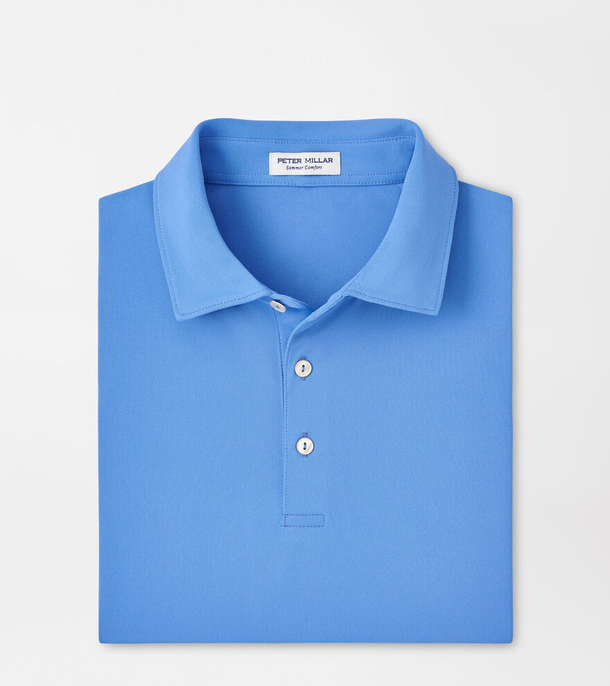 Solid Performance Mesh Polo image number 1