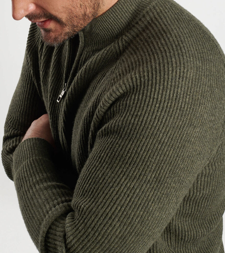 Crescent Full Zip Sweater image number 5