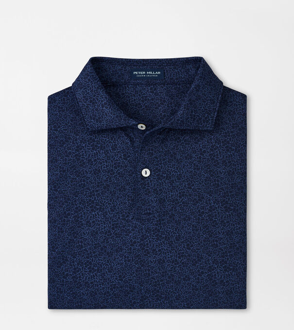 Parkinson Floral Performance Jersey Polo