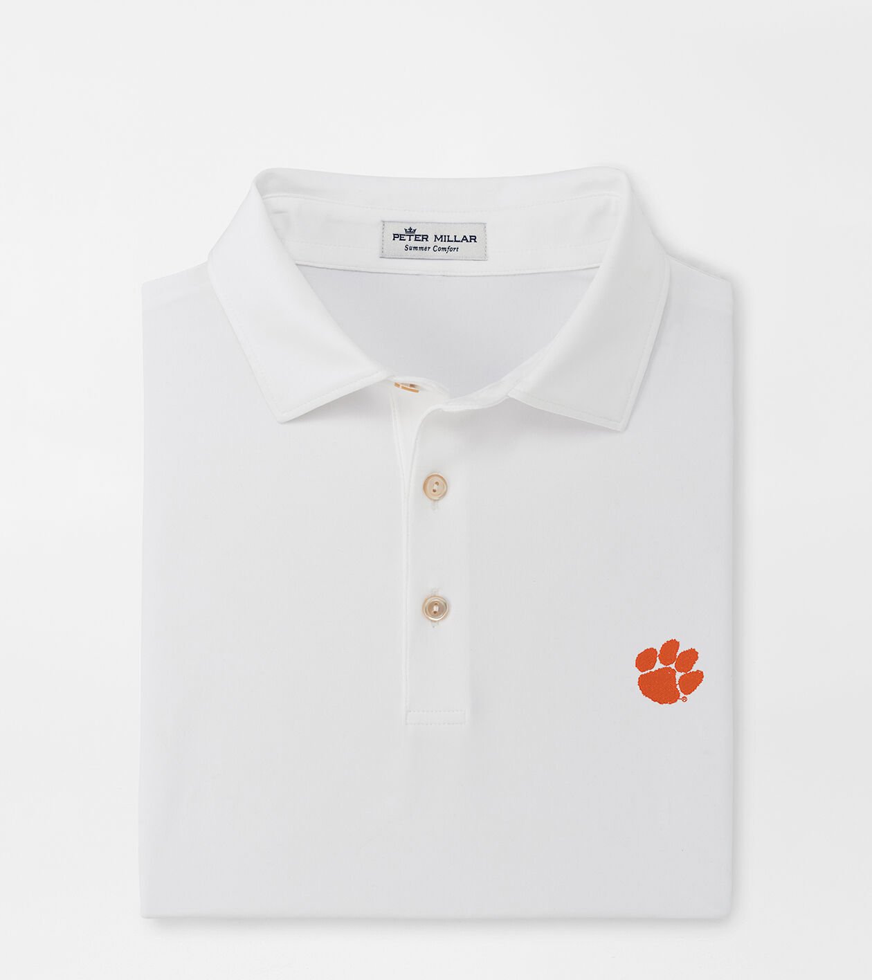 Peter millar sale clemson polo