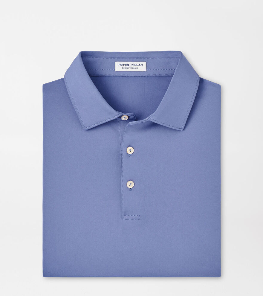 Solid Performance Jersey Polo (Sean Self Collar) image number 1