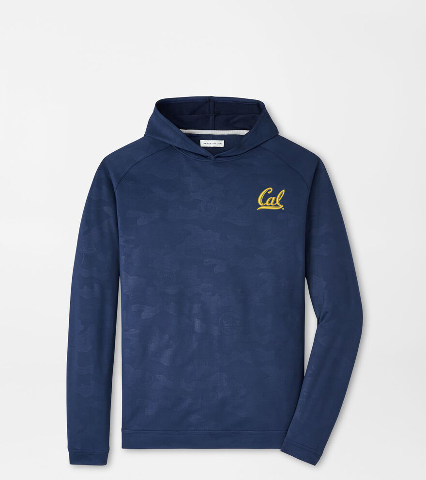 University of California Berkeley Pine Logo Camo Performance Hoodie image number 1