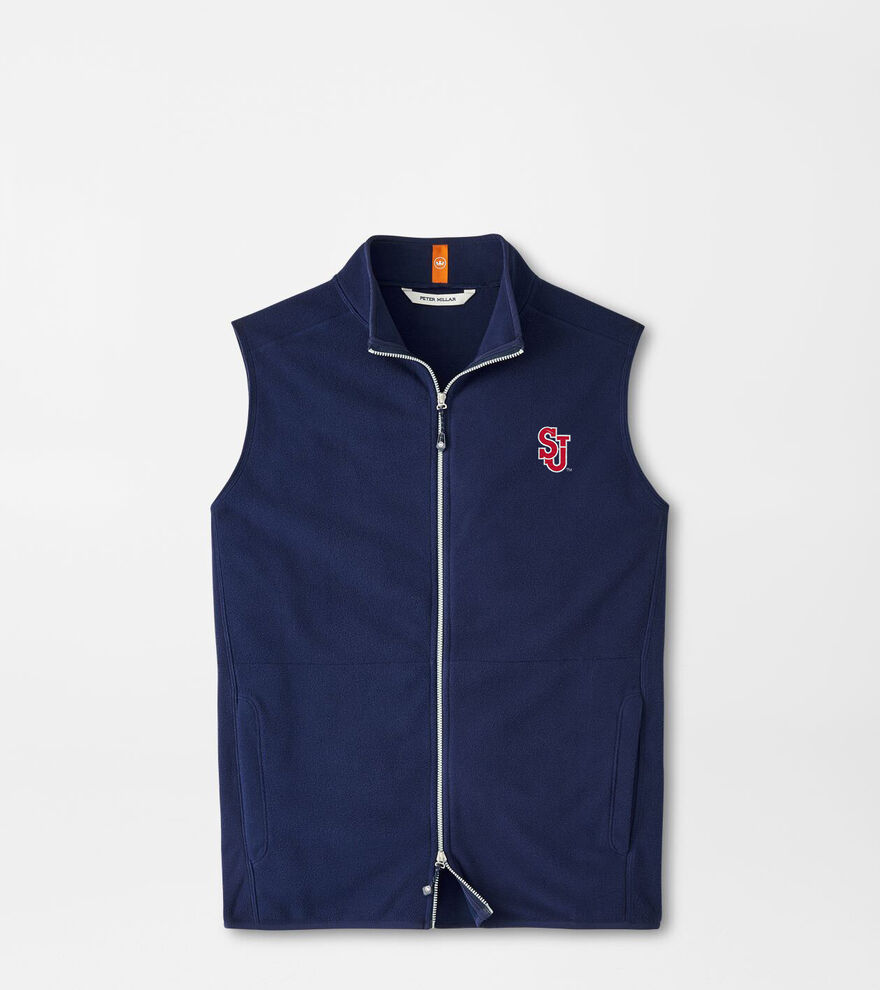 St. Johns University Thermal Flow Micro Fleece Vest image number 1