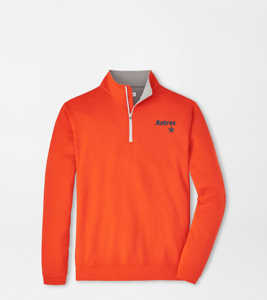 Cooperstown Houston Astros Perth Performance Quarter-Zip image number 1