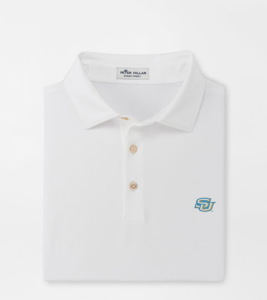 Southern University Solid Performance Jersey Polo (Sean Self Collar) image number 1