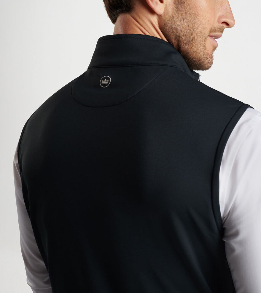 Galway Stretch Loop Terry Quarter-Zip Vest image number 4