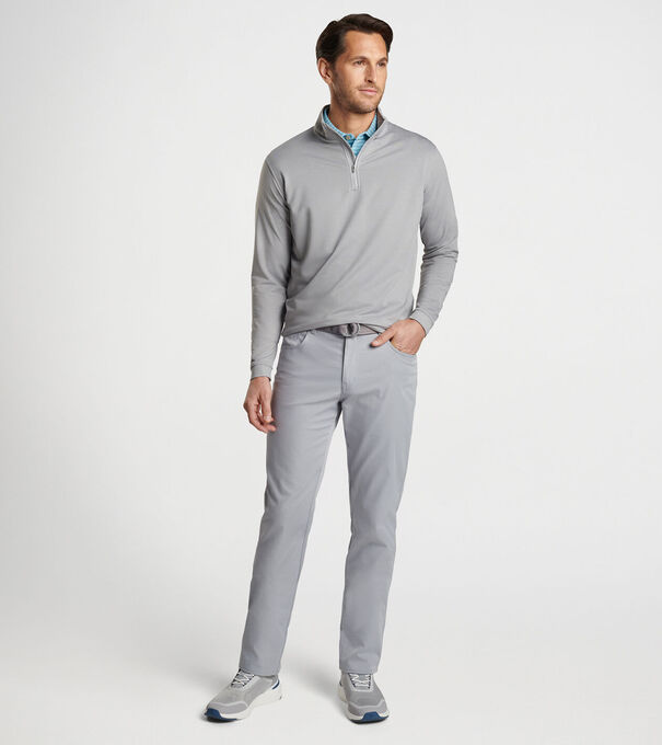 Perth Mélange Performance Quarter-Zip