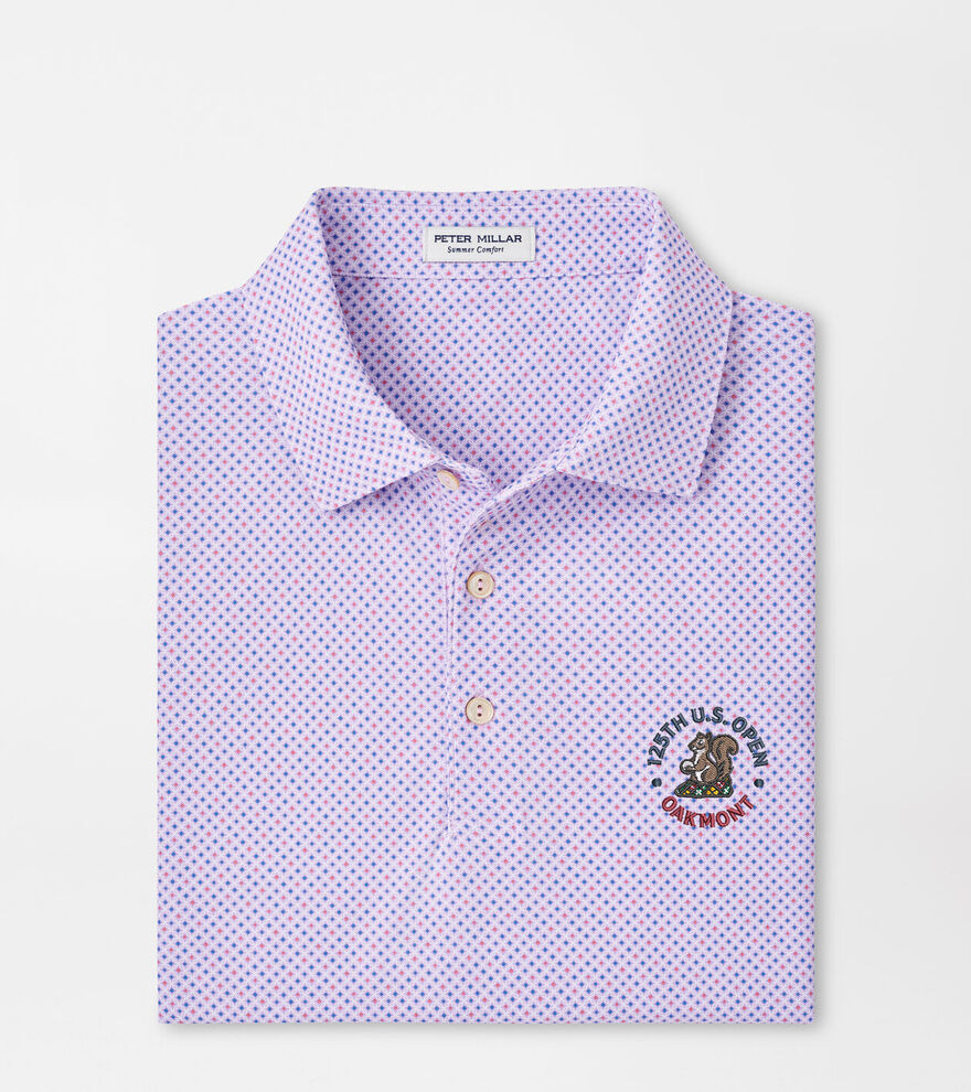 125th U.S. Open Orbital Geo Performance Mesh Polo image number 1