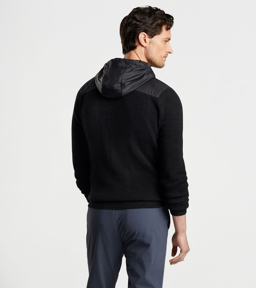 Holdridge Hybrid Full-Zip Hooded Sweater image number 3