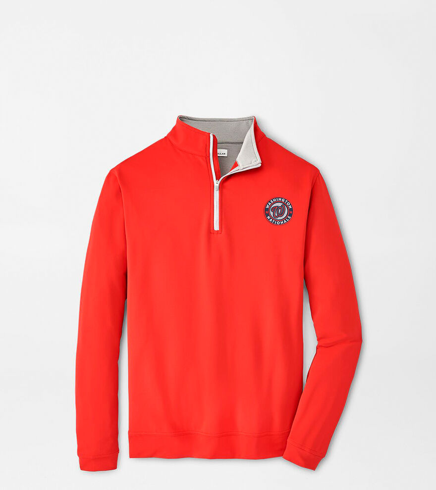 Cooperstown Washington Nationals Perth Performance Quarter-Zip image number 1