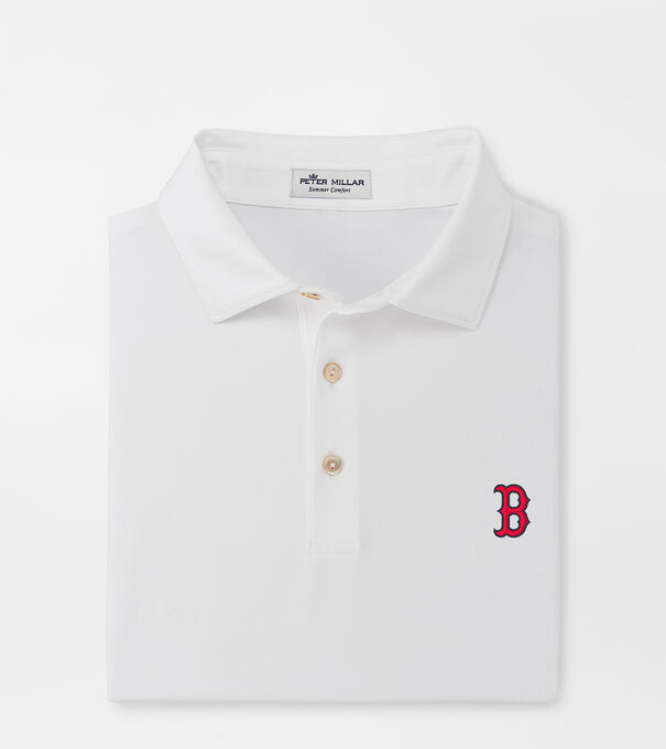 Boston Red Sox Polo Shirt Men's Size XXL 2XL Blue Short Sleeve  Majestic