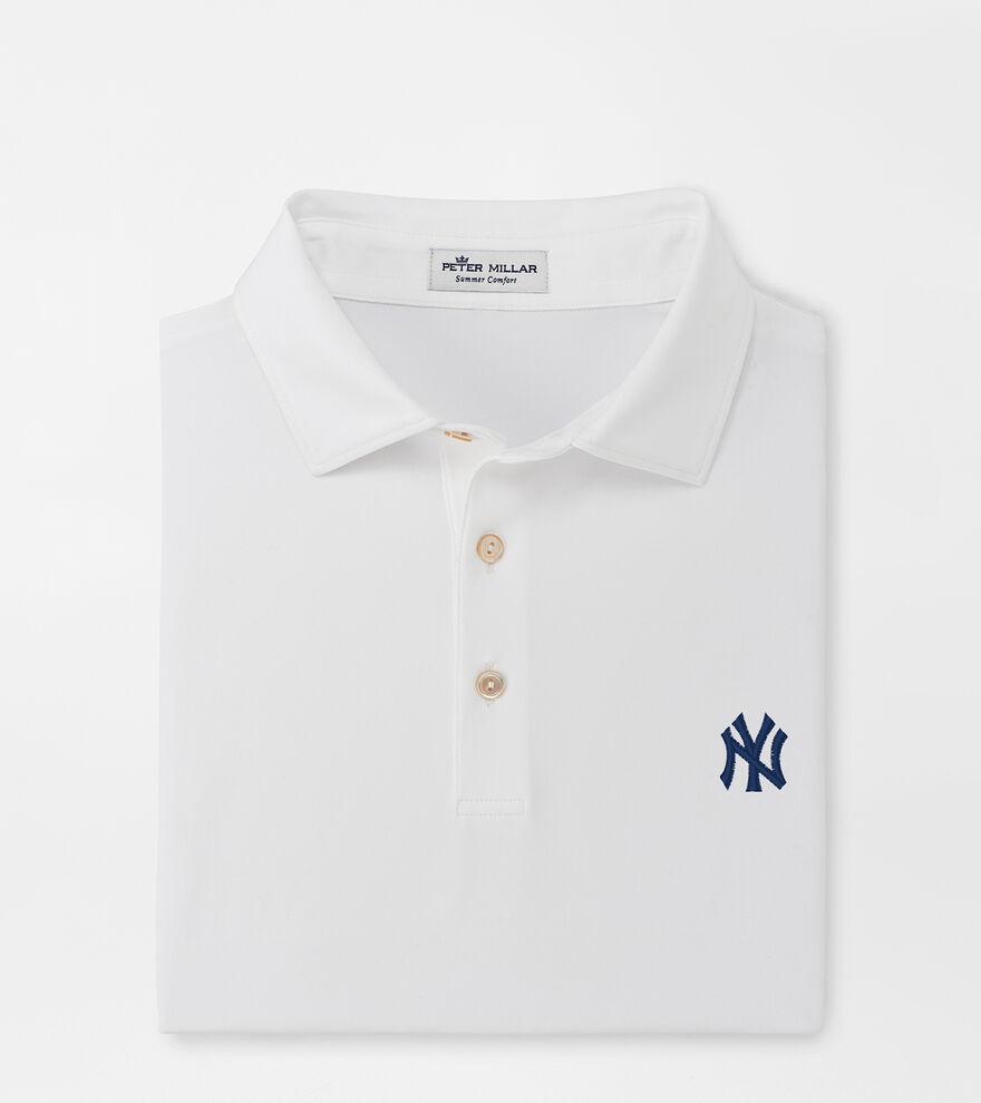 New York Yankees Solid Performance Jersey Polo, Men's MLB Apparel