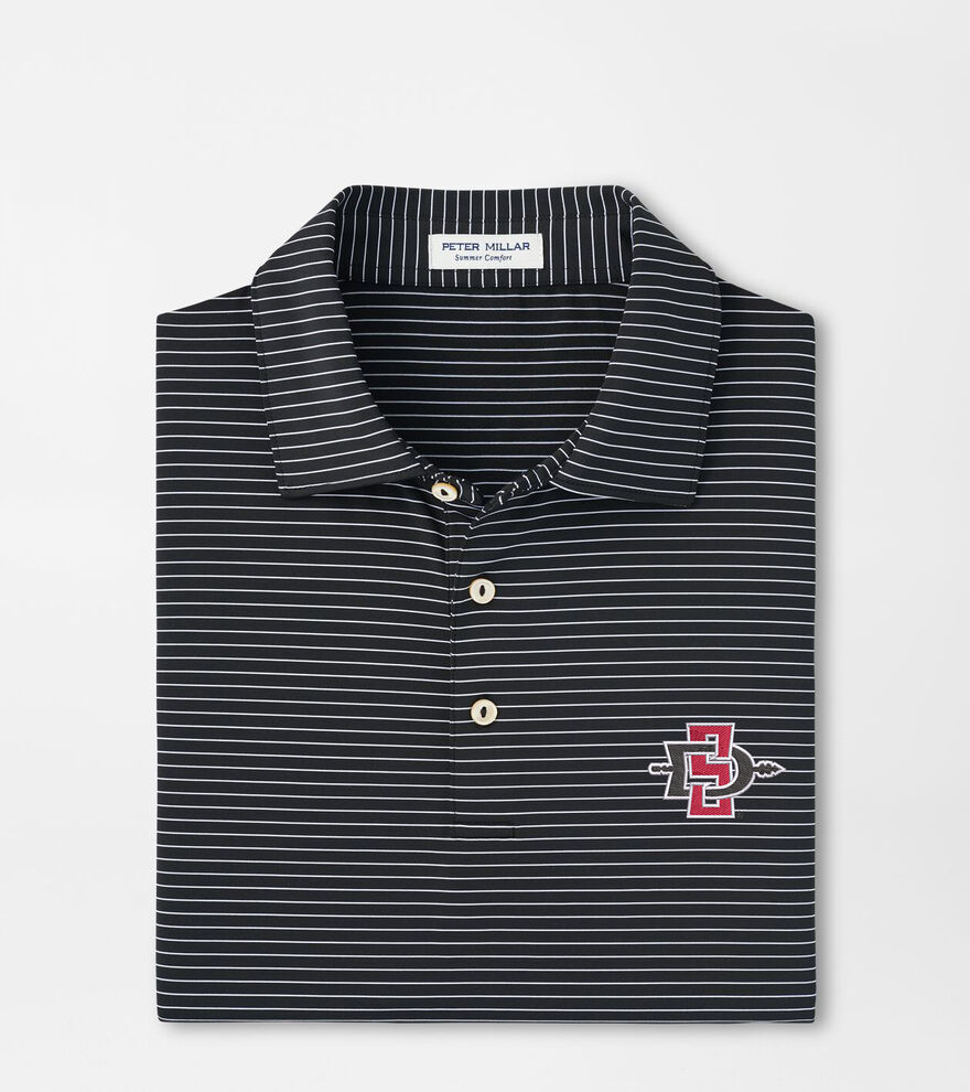 San Diego State Hemlock Performance Jersey Polo image number 1