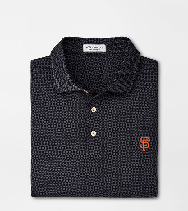 Nike San Francisco Giants Polo Shirt Mens XXL Grey MLB Baseball