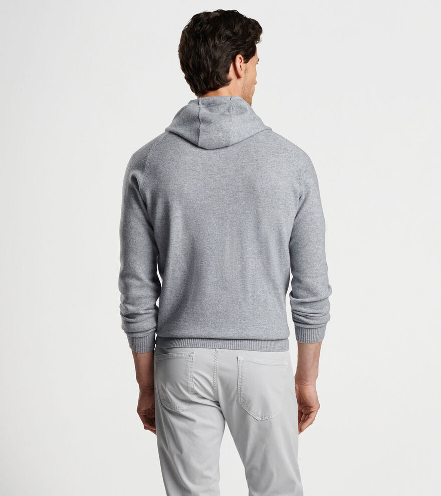 Artisan Crafted Cashmere Popover Hoodie image number 3