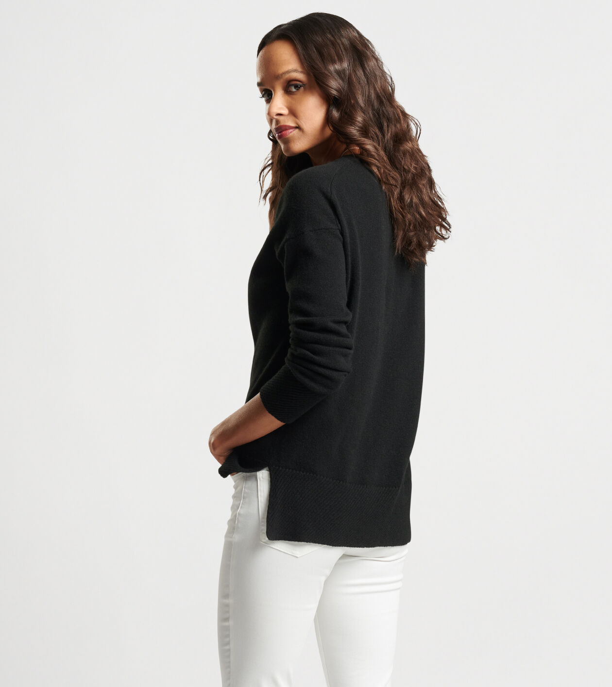 Artisan Crafted Cashmere V-Neck Sweater