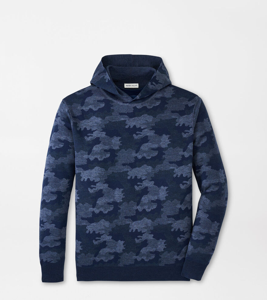 Reversible Camo Popover Hoodie image number 1