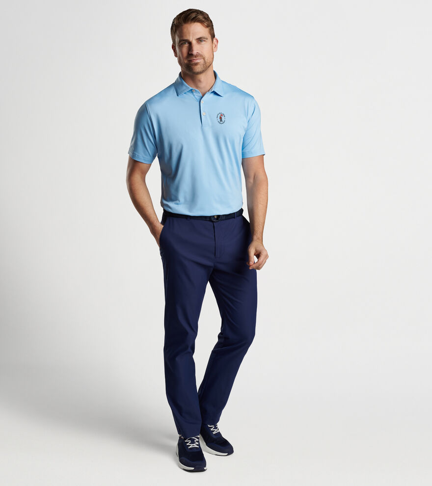 124th U.S. Open Solid Performance Jersey Polo image number 2