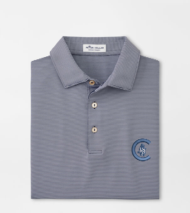 Cooperstown Chicago Cubs Jubilee Stripe Performance Polo