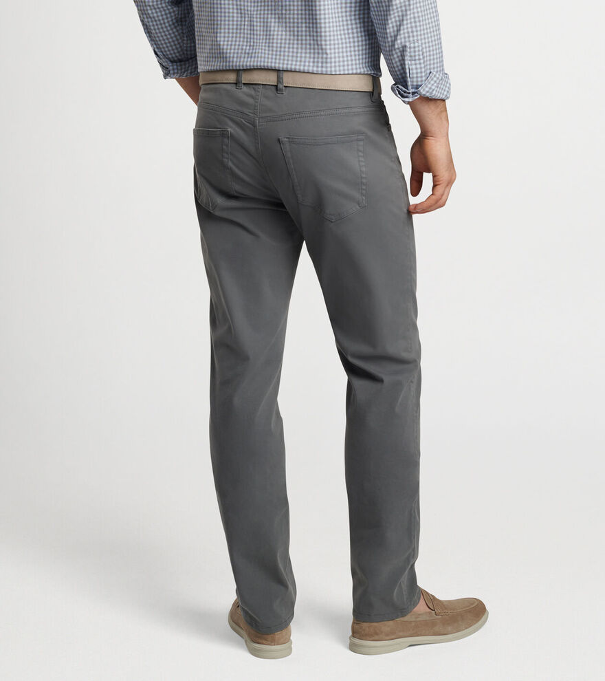 Signature Sateen Five-Pocket Pant image number 3