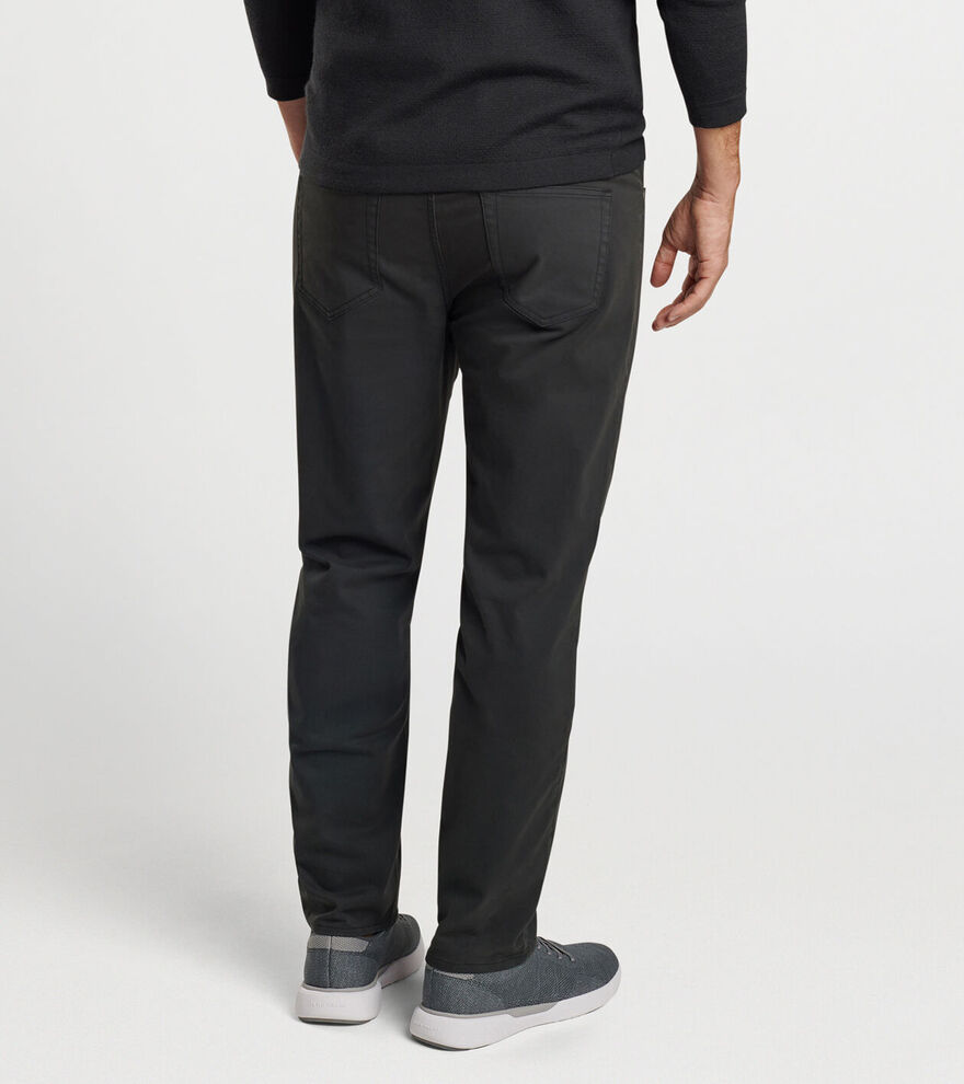 Signature Sateen Five-Pocket Pant image number 3