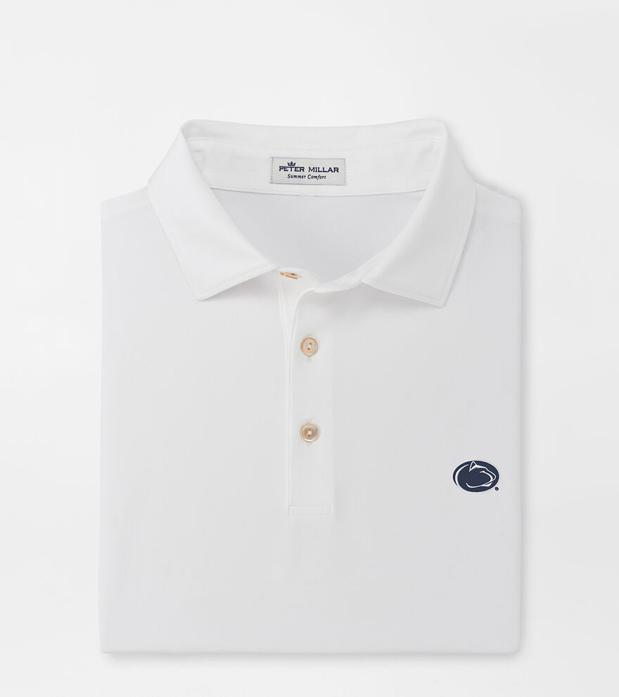 Penn State Solid Performance Jersey Polo image number 1