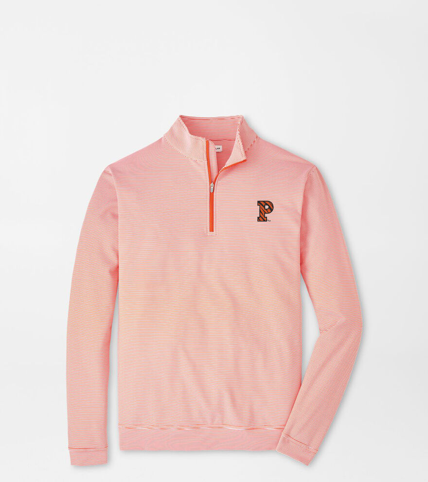 Princeton Tigers Perth Mini-Stripe Performance Pullover image number 1