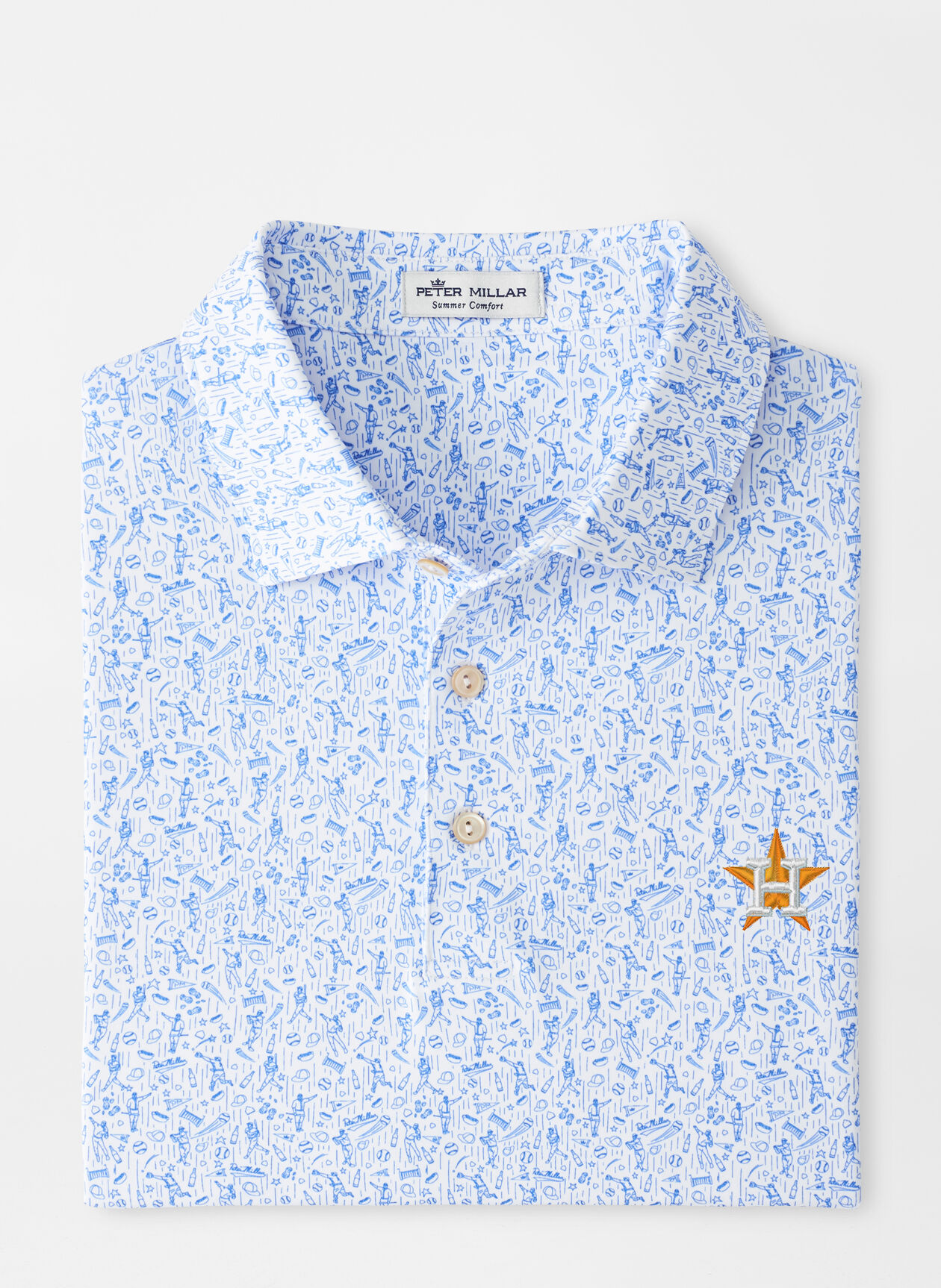 fish polo shirt