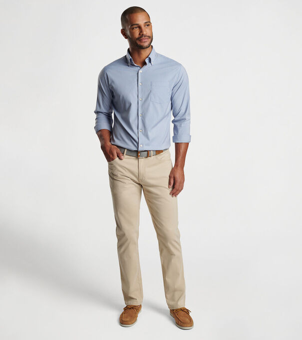 Signature Sateen Five-Pocket Pant