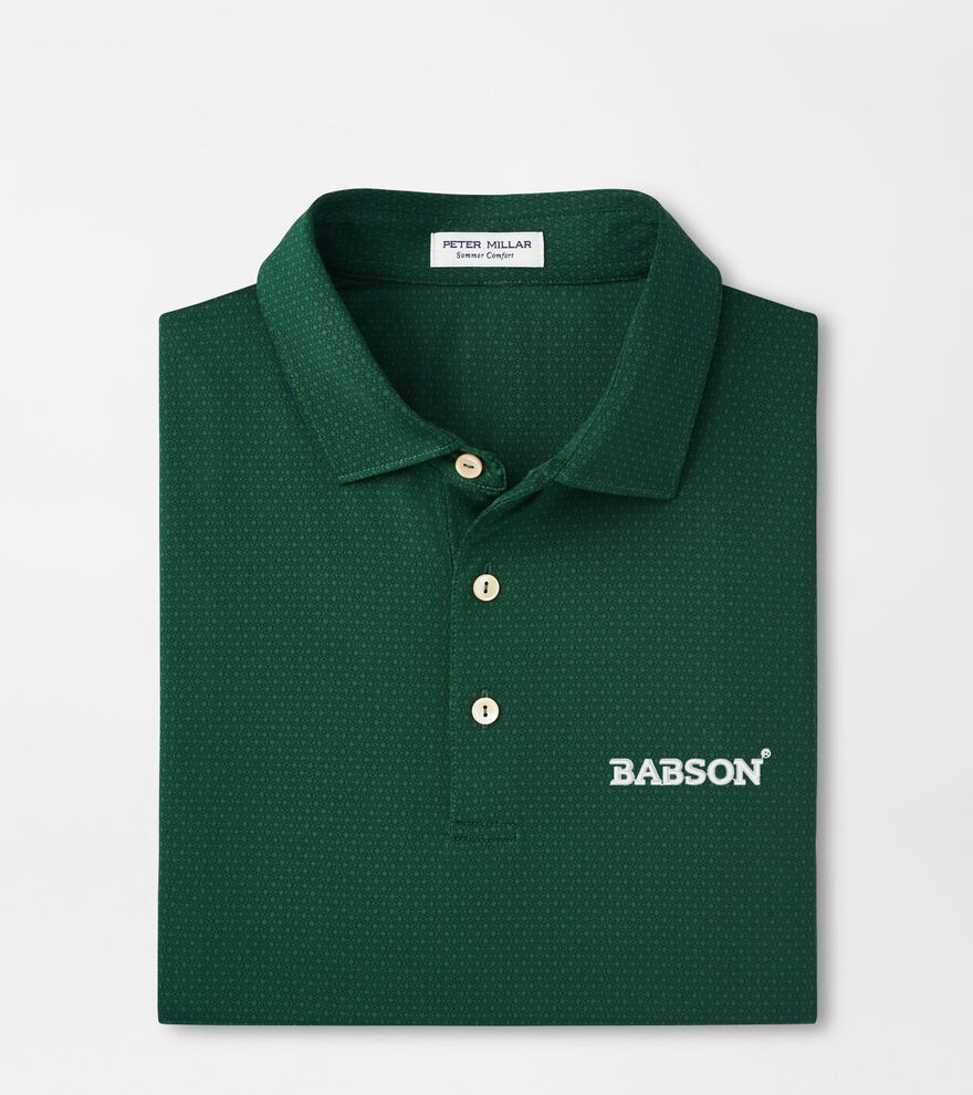 Babson Tesseract Performance Jersey Polo image number 1
