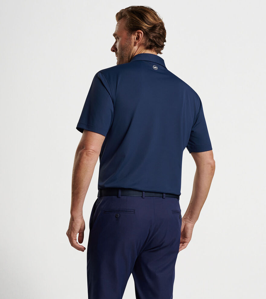 Solid Performance Mesh Polo image number 3