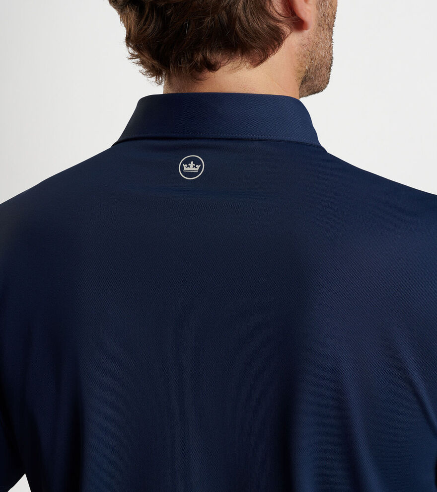 Solid Performance Mesh Polo image number 4