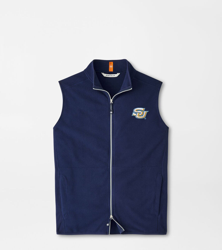 Southern University Thermal Flow Micro Fleece Vest image number 1