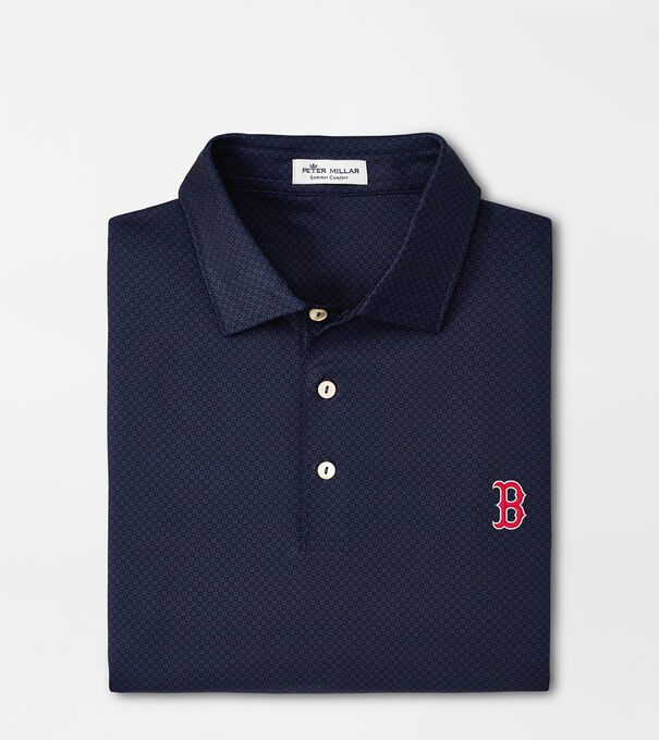 Boston Red Sox Jersey Mens Extra Large Blue Henley - Depop