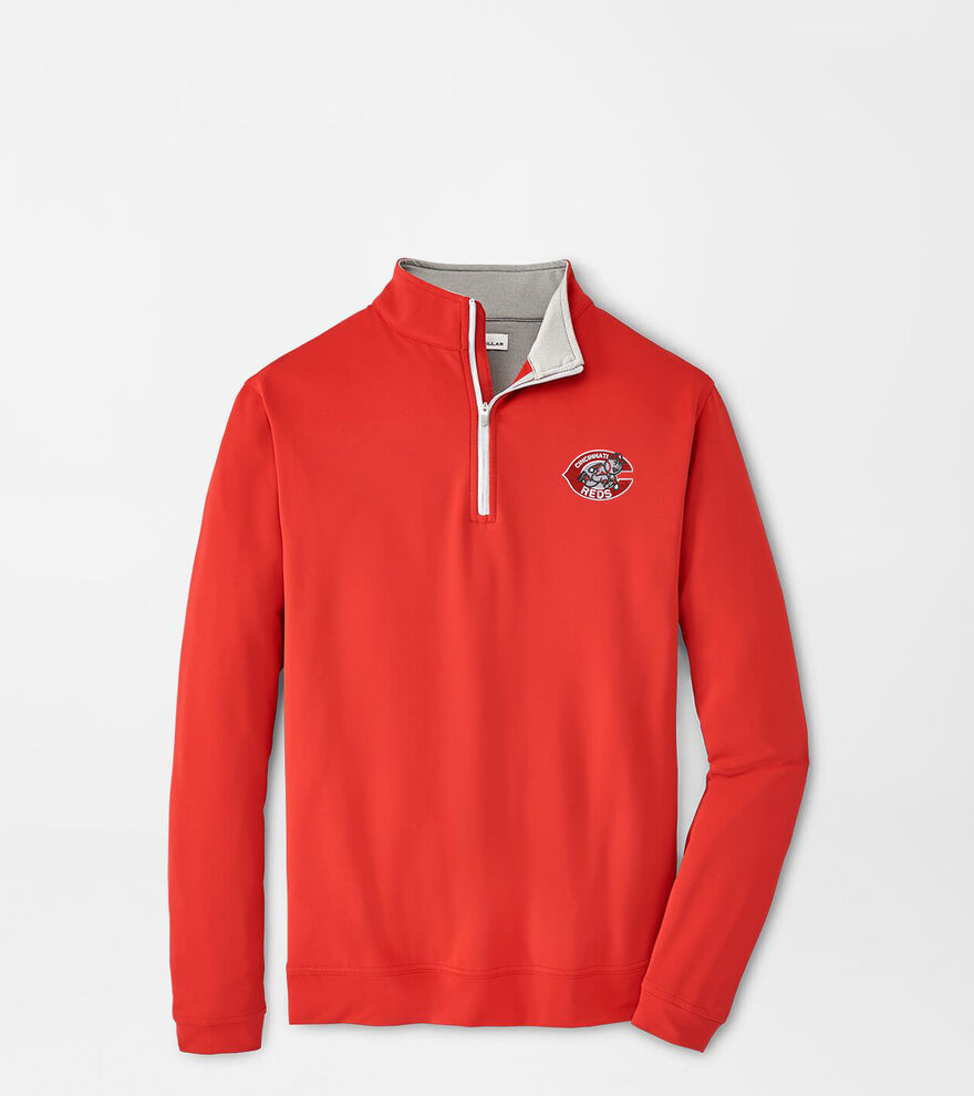 Cooperstown Cincinnati Reds Perth Performance Quarter-Zip image number 1