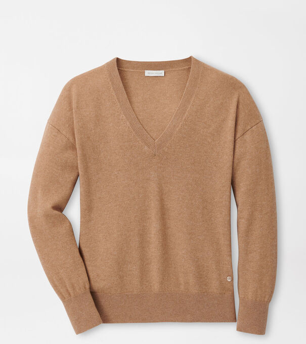 Women's Artisan Crafted Cashmere V-Neck Sweater