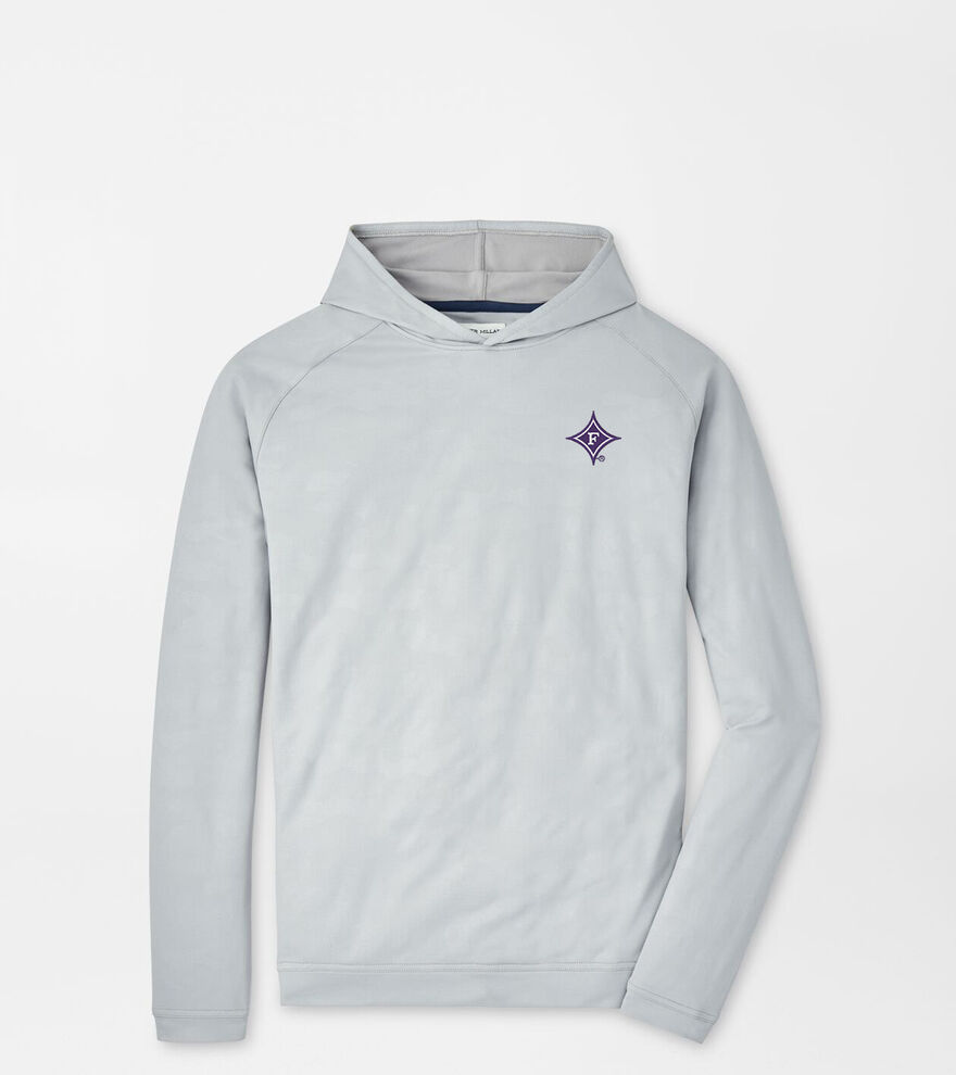 Furman Pine Logo Camo Performance Hoodie image number 1