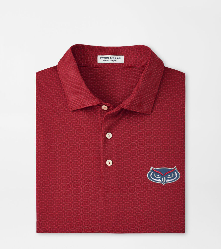 Florida Atlantic University Tesseract Performance Jersey Polo image number 1