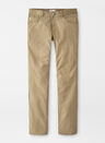 Superior Soft Corduroy Five-Pocket Pant In Khaki By Peter Millar