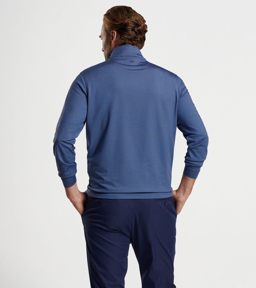 Perth Sugar Stripe Performance Quarter-Zip image number 3