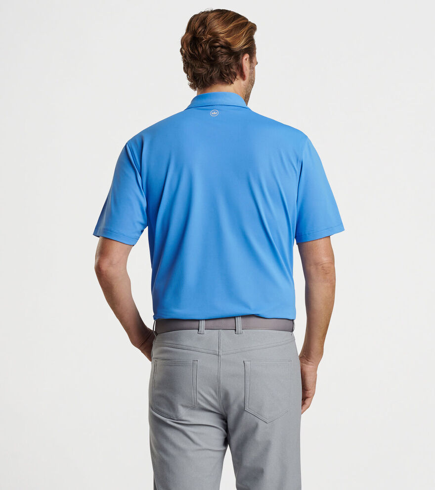 Solid Performance Mesh Polo image number 3