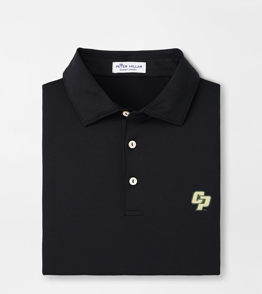 CalPoly Solid Performance Jersey Polo (Sean Self Collar) image number 1