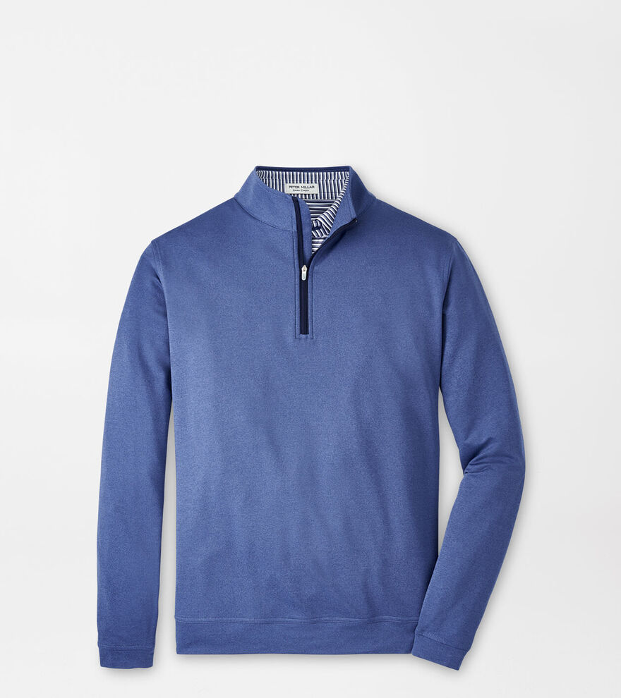 Perth Mélange Performance Quarter-Zip image number 1