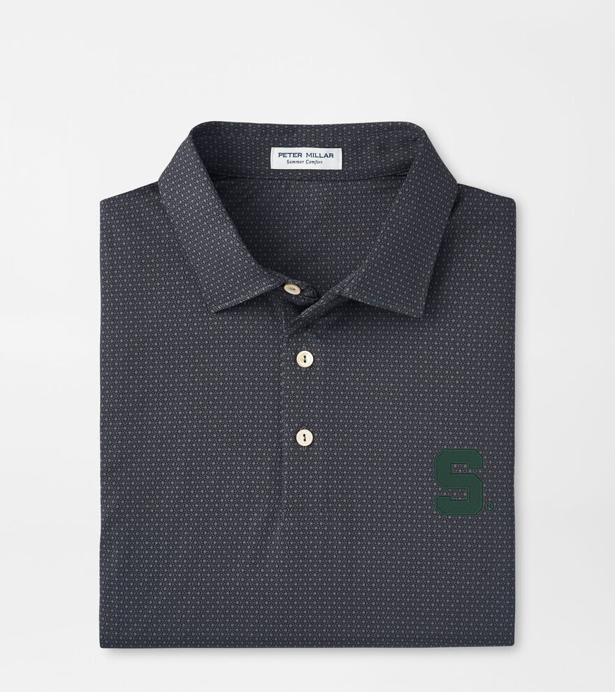 Michigan State Tesseract Performance Jersey Polo image number 1
