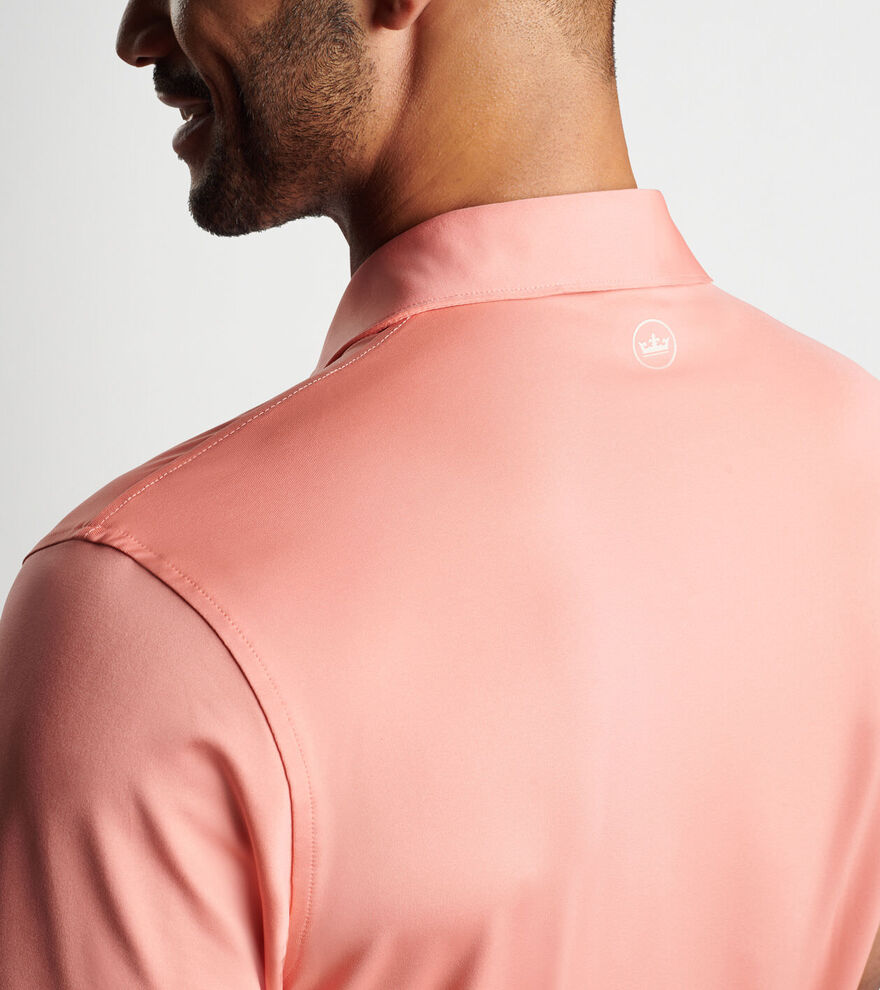 Solid Performance Jersey Polo image number 5