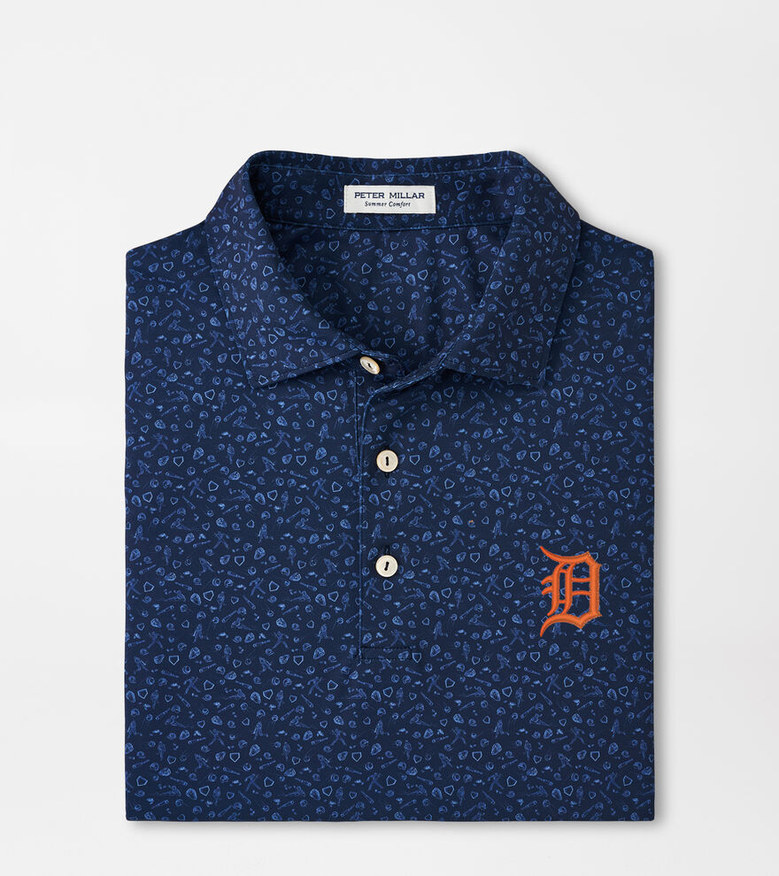 Detroit Tigers Batter Up Performance Jersey Polo image number 1