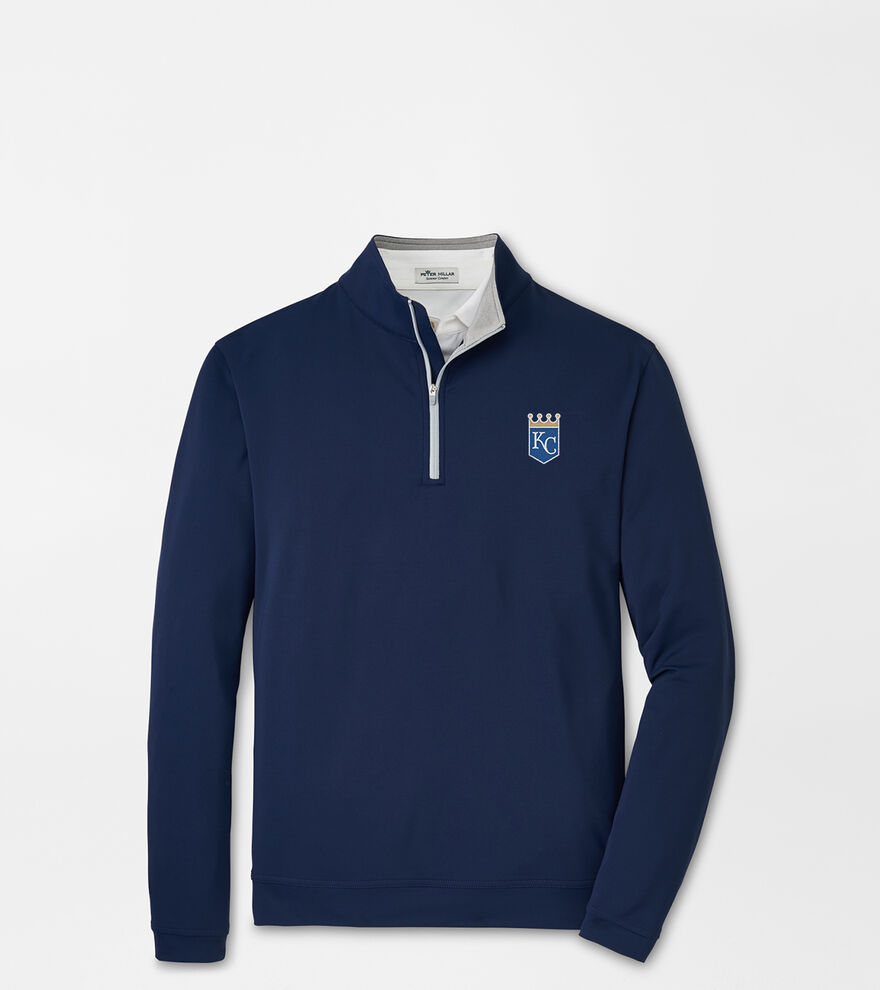 Cooperstown Kansas City Royals Perth Performance Quarter-Zip image number 1