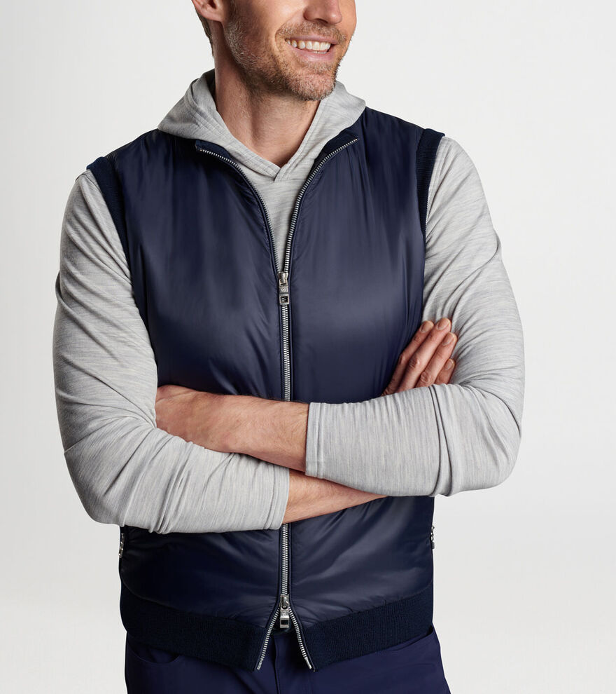 Holdridge Hybrid Full Zip Sweater Vest image number 5