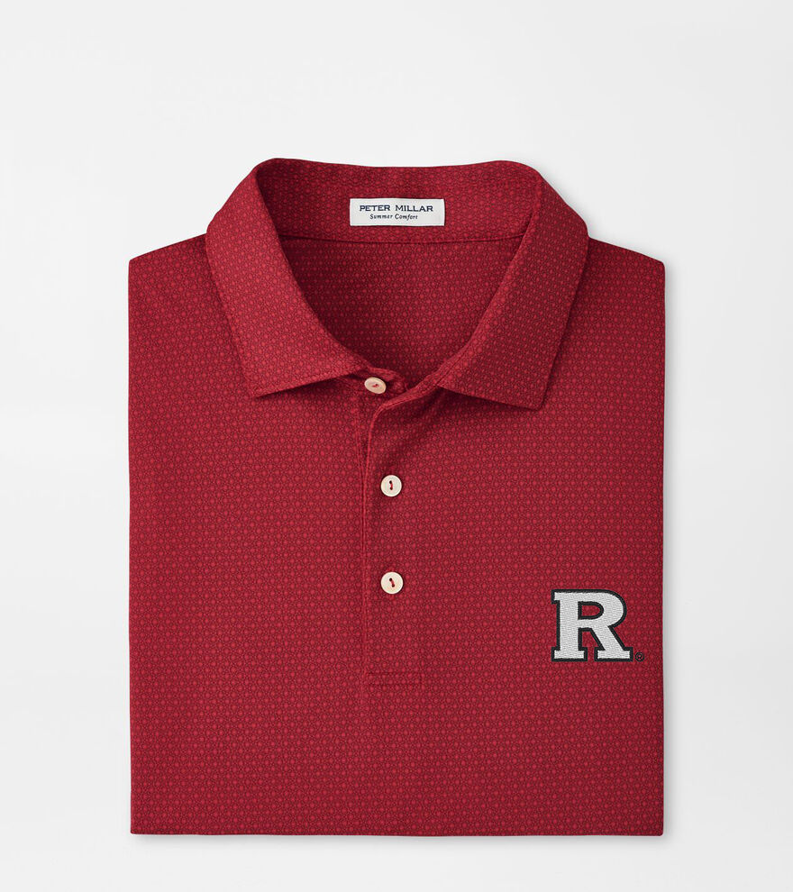 Rutgers Tesseract Performance Jersey Polo image number 1