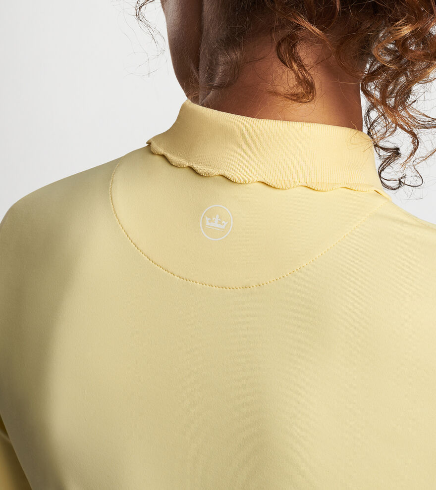 Opal Long-Sleeve Stretch Jersey Polo image number 5